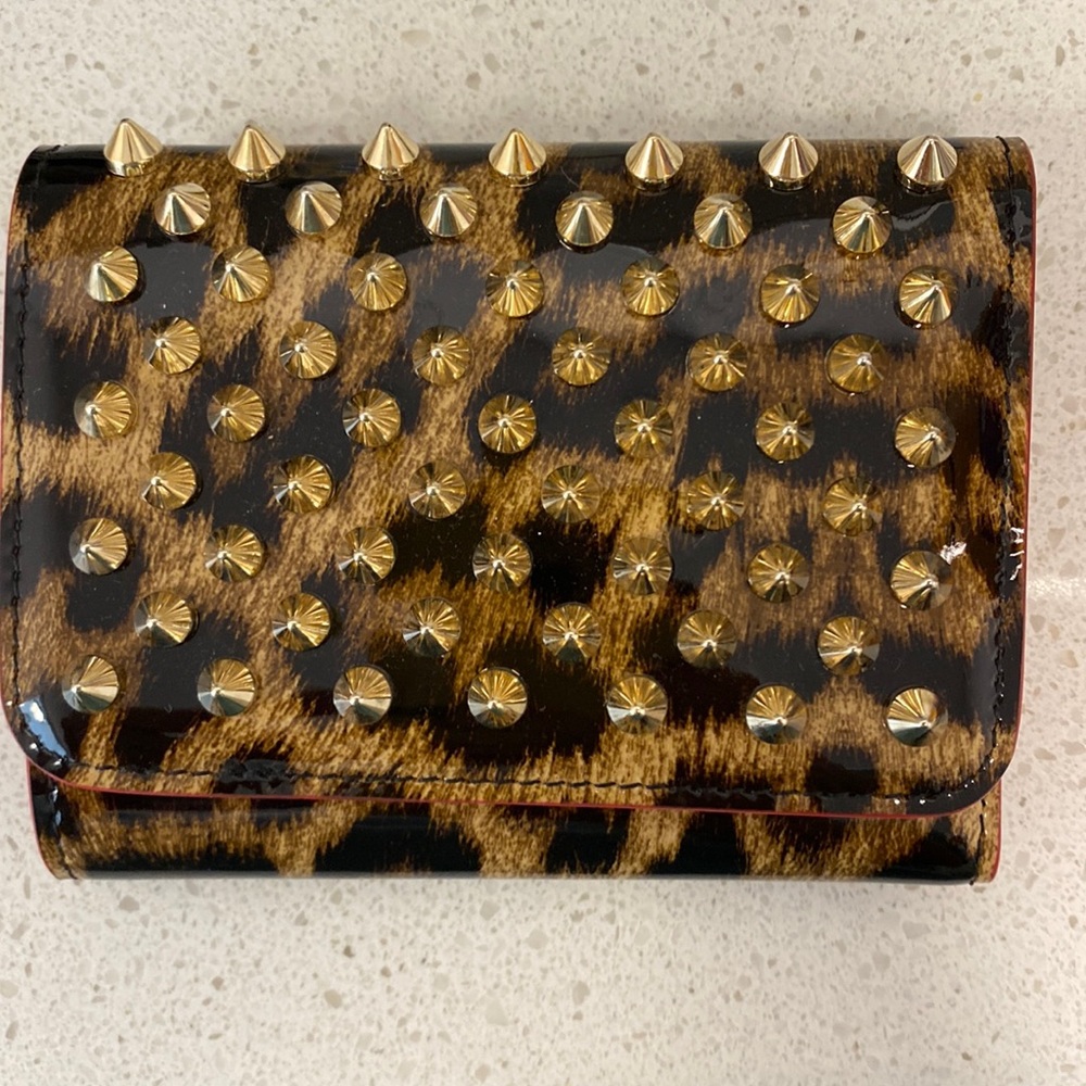 Christian Louboutin Trifold Wallet with Zipper